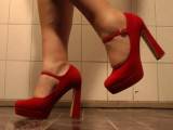 Only high heels and feet :-)