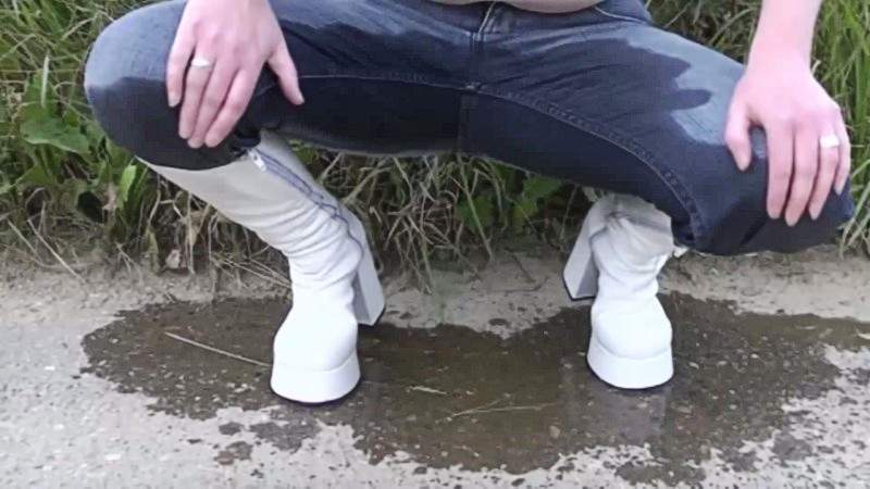 Man sex boots with piss girls