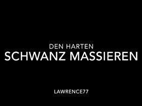 Den harten Schwanz massieren