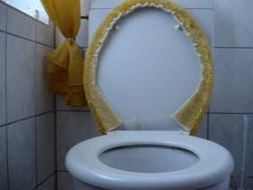 Had a little stomach ache ... afloat on the toilet and shit `s part 1