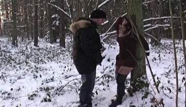 im wald bepisst