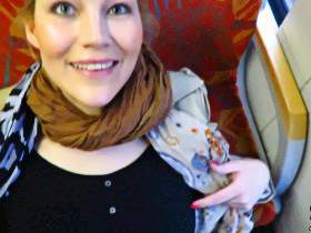 Crazy Spermabeschuß im Zug!!!