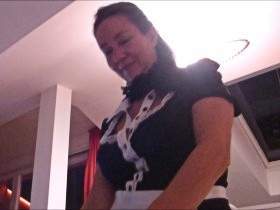 Maid is horny inseminated by the landlord