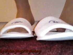 Presentation hotel slippers