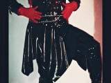 Das bin ich, die geile Fetisch Stute Nadja, Striptease in Lack und Latex