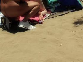 Nude scandal - Doggy Style on the beach