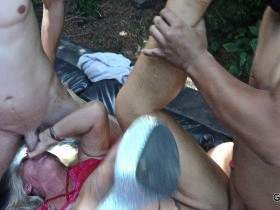 2 Part Total Outdoor Sperm Bang Massacre With Rosella Extreme And AshleyCumStar
