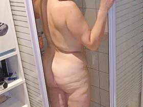 Filmed in the shower