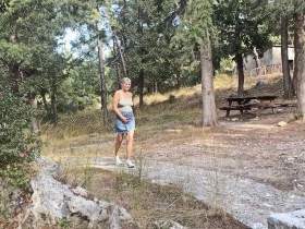 Just peed at a rest stop