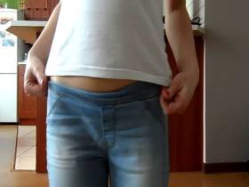 Sehr schmutzig Clip. Die überwiegende Durchfall.