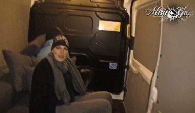 Dreist im Transporter abgefickt