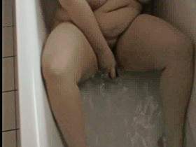 Dildo in the Bath