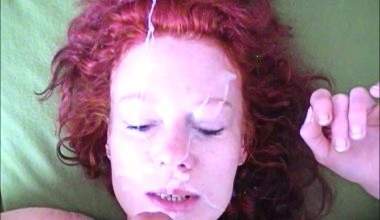 Fotze lecken und eine Gesichtsbesamung ...