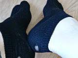 Black Sneaker Socken (39-42)