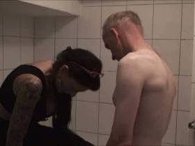 Slave showered with pee