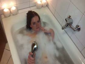 In meiner Badewanne