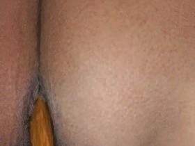 Amateur Caviar POV: Italian wife Dorothy shits & pees (close-up of her ass)