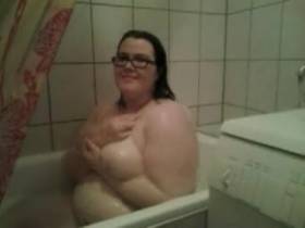 In meiner Badewanne