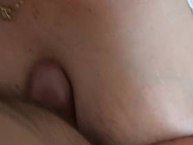 Bastard fuck my boobs!