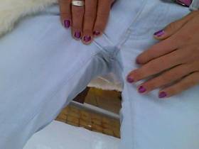 Vorschaubild vom Privatporno mit dem Titel "2 x pissen, einmal im schnee ,dann in der wanne neu ne" von india-amazonas