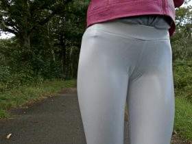 White vinyl leggings - 2nd part