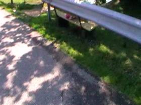 Pissed at the rest area