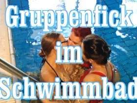 Gruppenfick im Schwimmbad