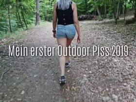 My first outdoor piss 2019