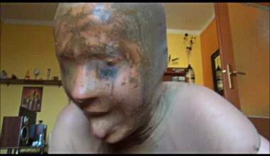 Strumpfhosen kotzen, DEAP Hals und erbrechen