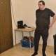 Standing in the office