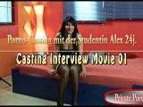 Interview 01 - Model Alex 24j. beim Pornocasting