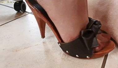 Sklave wird ausgeklopft