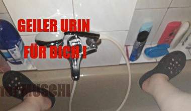 Mein Geiler Urin AUS meiner MUSCHI