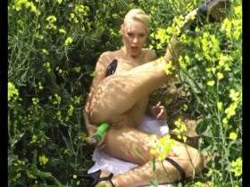 Vorschaubild vom Privatporno mit dem Titel "Analgeil im Rapsfeld" von FeuchteSchnecke