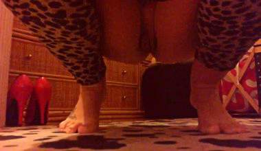 Pipi auf einem Teppich