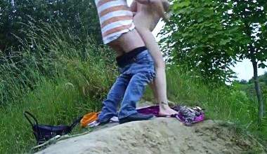 Spanner fick am Baggersee Teil3