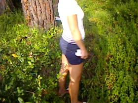 The Abschiss in the countryside.