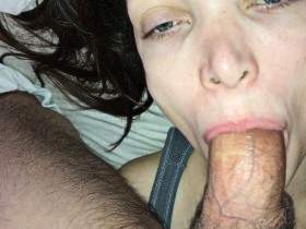 From the Po in the mouth and anal - creampie!