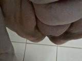 Golden shower in the shower!!!