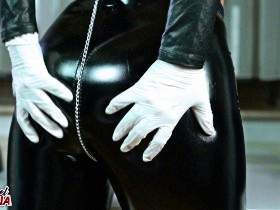 The hottest latex fuck ass on the net