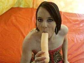 Talk Dirty Dildo Blowjob