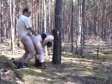 Anal in the woods