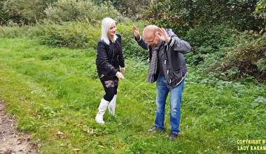 Eierschmerz beim Wandern