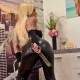 Wichsanleitung mit Dirty Talk und Squirt im Leder Dress