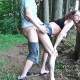 Sex with strange guy in the forest