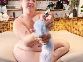 See how I use my furry butt plug