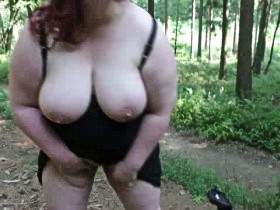 Pissing in the forest