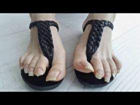 Leather Flip Flops