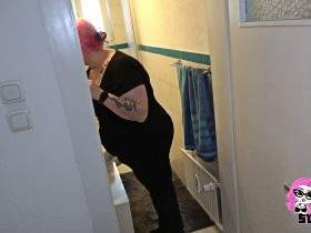 Peeping Tom watches me on the toilet