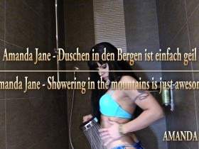 Amanda Jane - Duschen in den Bergen ist einfach geil